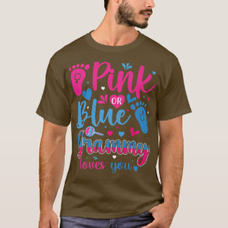 Camiseta Pink o Blue Grammy ama a su bebé Género Revelación