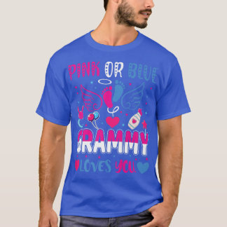 Camiseta Pink o Blue Grammy ama a su bebé Género Revelación