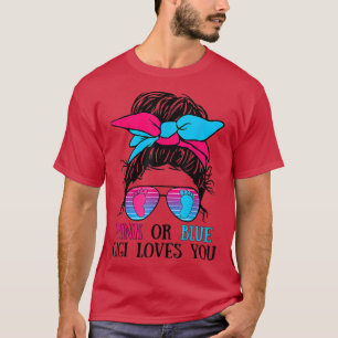 Camiseta Pink or Blue Gigi loves you Tee Gender Reveal