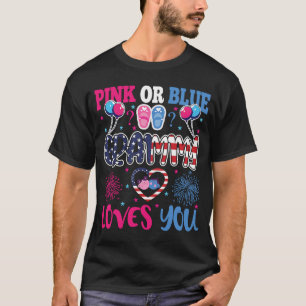 Camiseta Pink or Blue GRAMMY Te Amas Género Bebé Revelar Fa