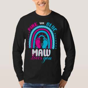 Camiseta Pink or Blue MAW te ama sexo revelar Fiesta