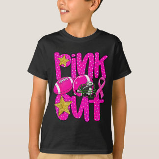 Camiseta Pink out football pink ribbon breast cancer