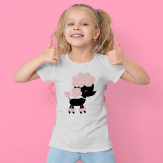 Camiseta Pink Personalizado French Poodle
