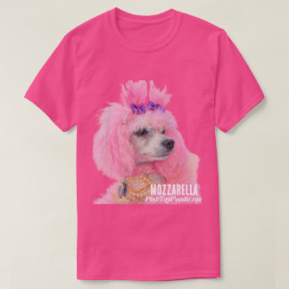 Camiseta Pink Poodle, camiseta de poodle