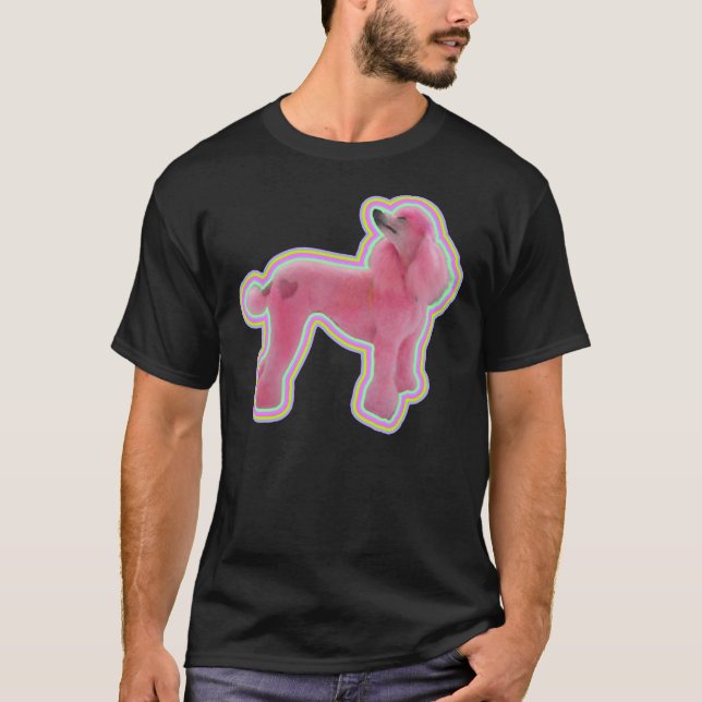 Camiseta Pink Poodle Classic (Anverso)