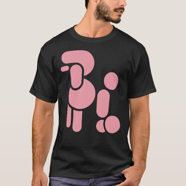 Camiseta Pink Poodle Essential (Anverso)
