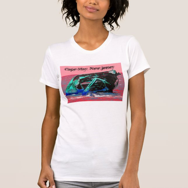 Camiseta Pink Resumen de naufragios (Anverso)