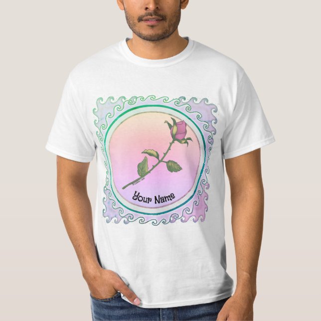 Camiseta Pink Rose  (Anverso)