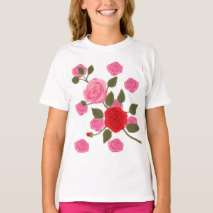Camiseta Pink roses