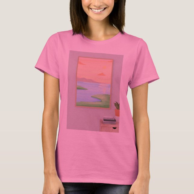 Camiseta pink t-shirt (Anverso)