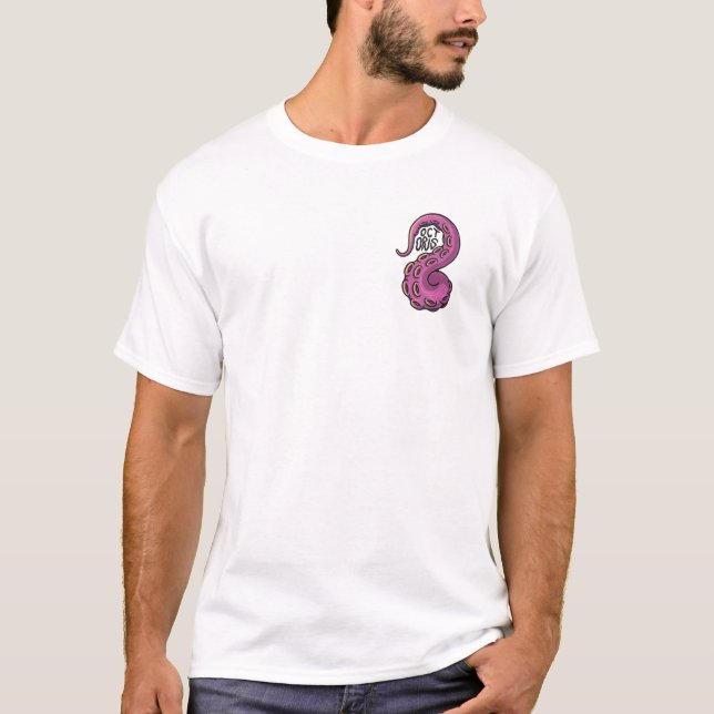 Camiseta Pink Tentacle (Anverso)