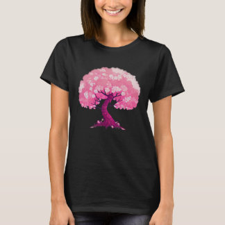 Camiseta Pink tree of life cherry blossom