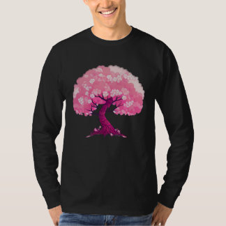 Camiseta Pink tree of life cherry blossom