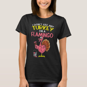 Camiseta Pink Turkey Flamingo Thankending Animal