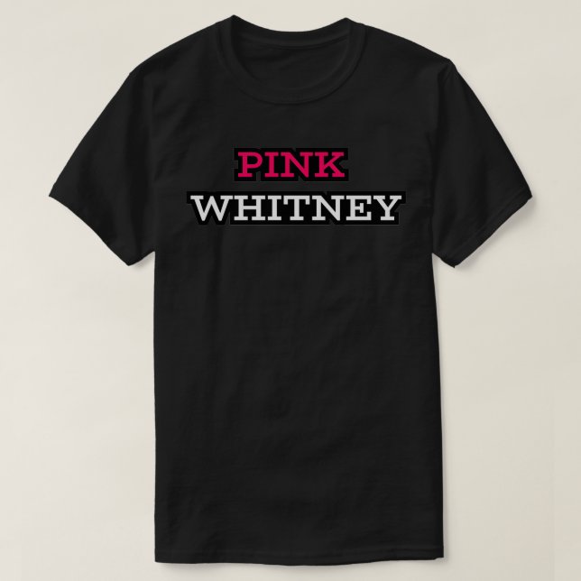 Camiseta Pink Whitney (Diseño del anverso)