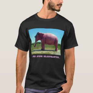Camiseta PinkElephant, veo elefantes rosados…