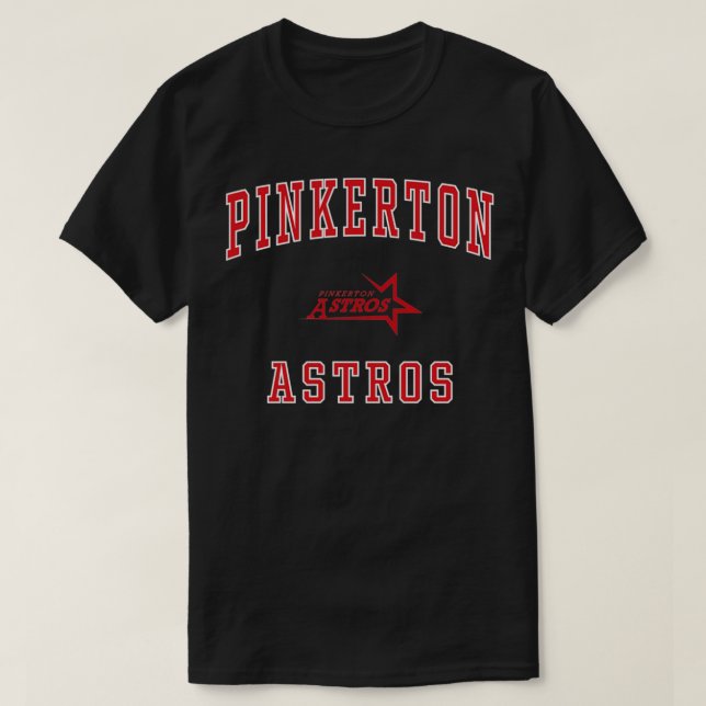 Camiseta Pinkerton Academy Astros (Diseño del anverso)