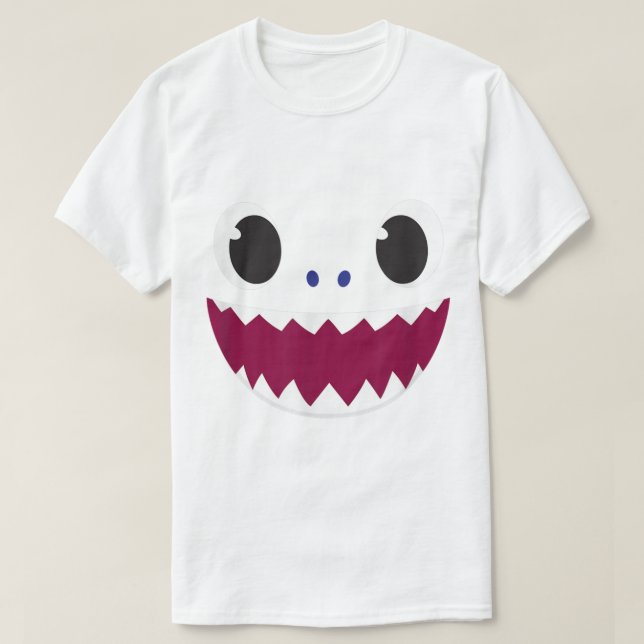 Camiseta Pinkfong Baby Shark Daddy Shark  (Diseño del anverso)