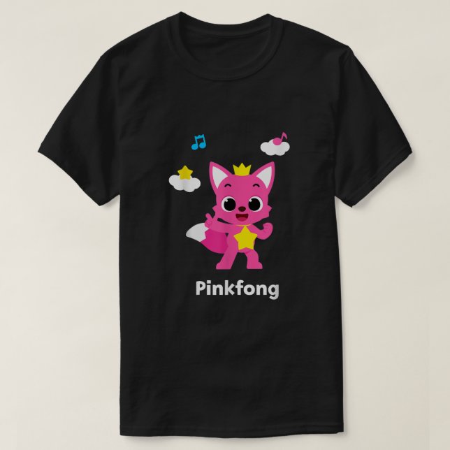 Camiseta Pinkfong Official (Diseño del anverso)