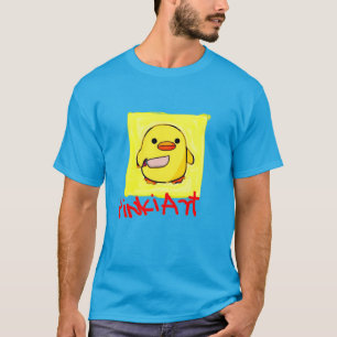 Camiseta Pinkiart Duck – Concepto de Personaje Pastel Diver