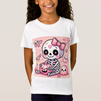 Camiseta 👻 💀 Pinkoween ¡Se Ha Quedado Más Aterrada! 💀 👻