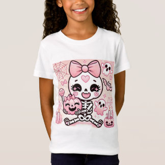 Camiseta 👻 💀 Pinkoween ¡Se Ha Quedado Más Aterrada! 💀 👻