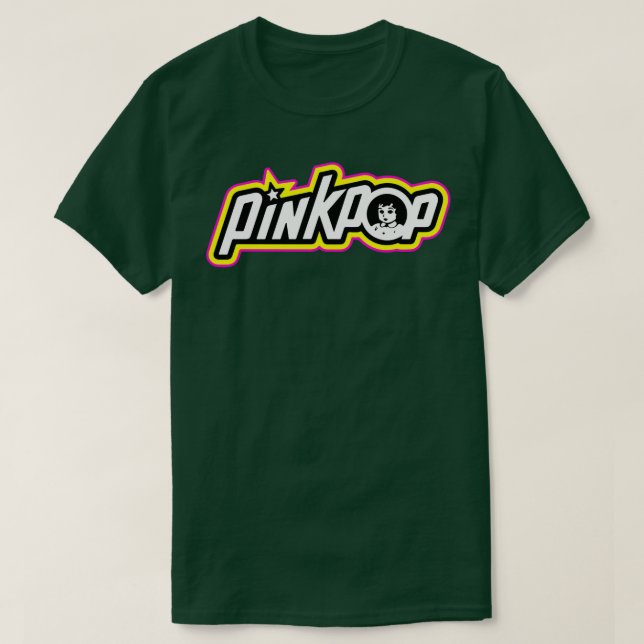Camiseta Pinkpop 1 (Diseño del anverso)