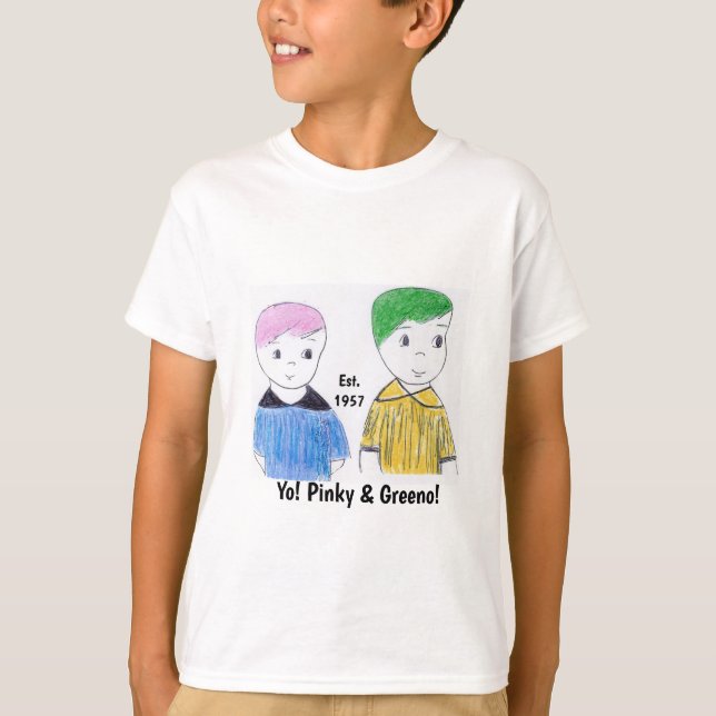 Camiseta Pinky & Greeno Tee (Anverso)