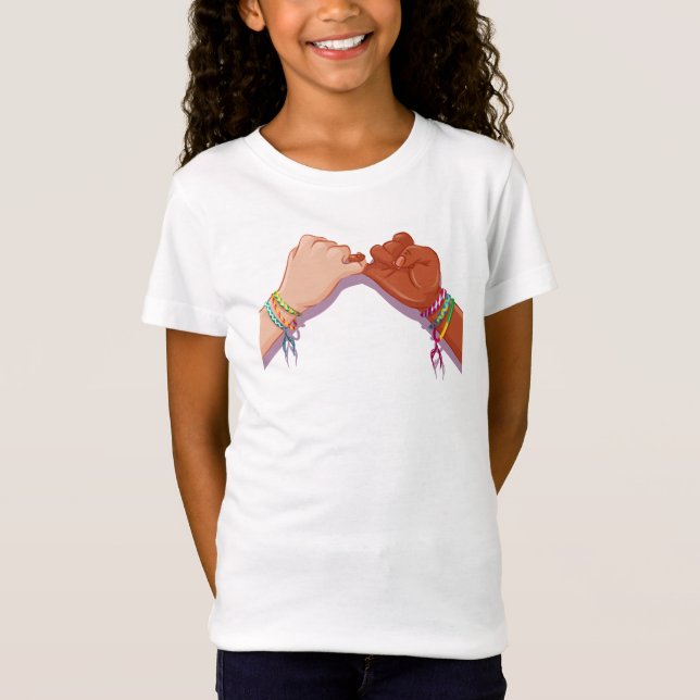 Camiseta Pinky Promise Best Friend (Anverso)