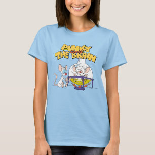 Camiseta Pinky y el cerebro Ciencia de laboratorio