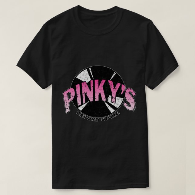 Camiseta Pinkys Record Store 1 (Diseño del anverso)