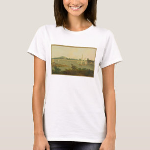 Camiseta Pinnace que navega abajo del Ganges más allá del