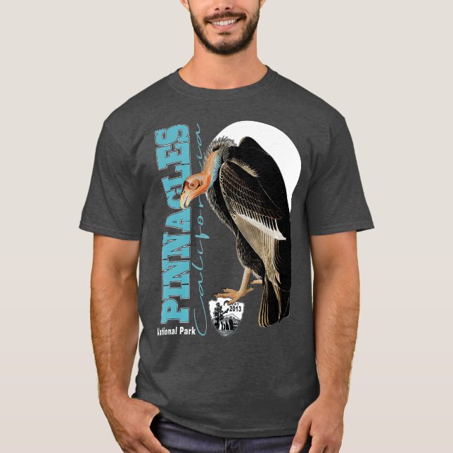 Camiseta Pinnacles National Park California Condors est (Anverso)