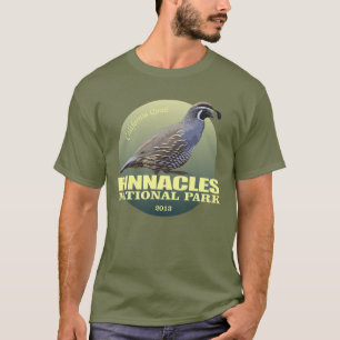 Camiseta Pinnacles NP (California Quail) WT