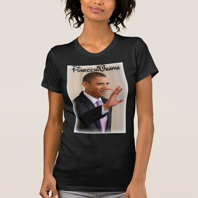 Camiseta PinocchiObama (Anverso)