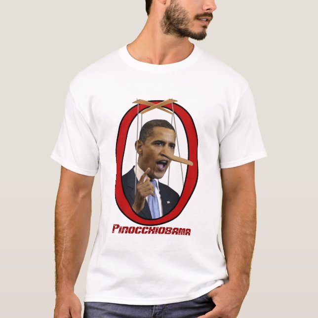 Camiseta Pinocchiobama (Anverso)