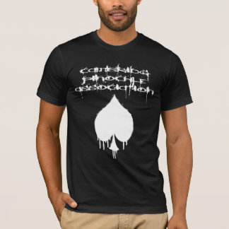 Camiseta Pinochle de la salpicadura