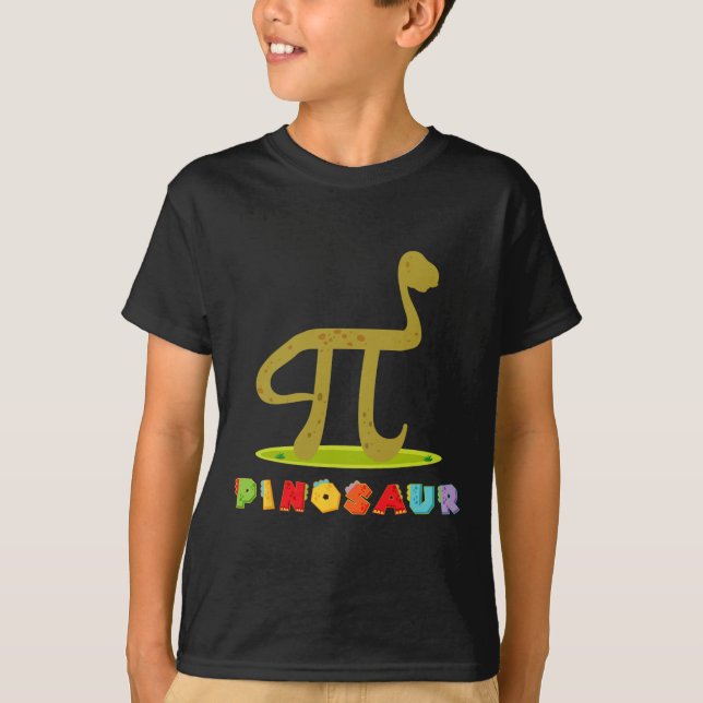 Camiseta Pinosaur Funny Pi Day Dinosaur Math Lover Science  (Anverso)