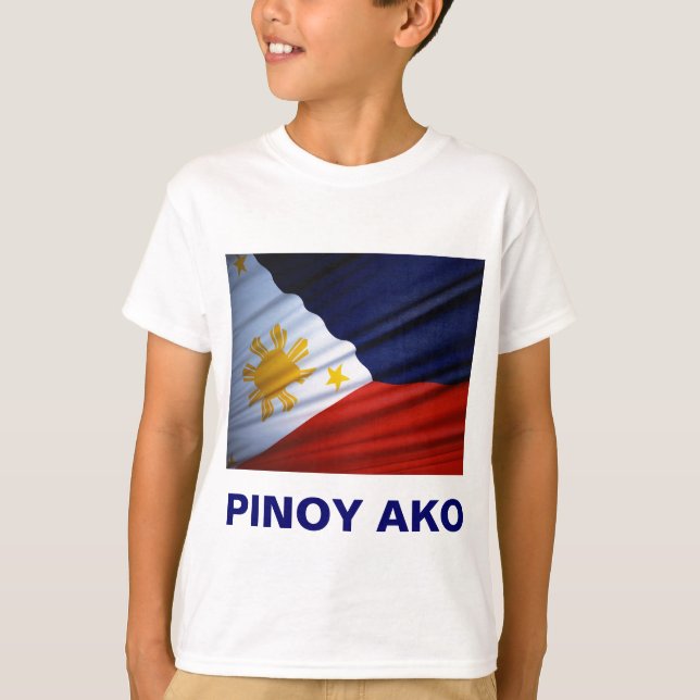 Camiseta pinoy ako (Anverso)