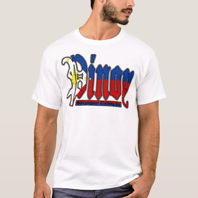 Camiseta pinoy (colores imprimibles) (Anverso)