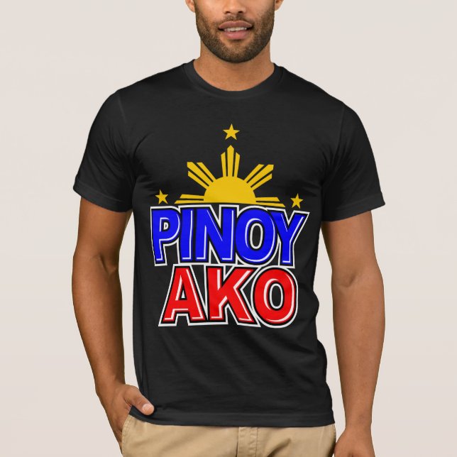 camiseta pinoy del ako (Anverso)