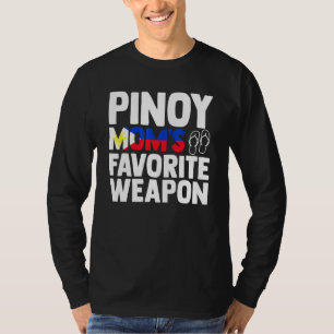 Camiseta Pinoy Moms arma favorita bandera filipina Pinay Na