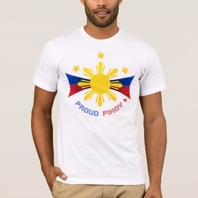 Camiseta Pinoy orgulloso (Anverso)