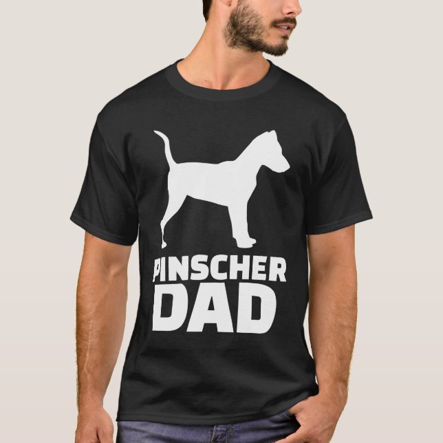 Camiseta Pinscher Dad 345 (Anverso)