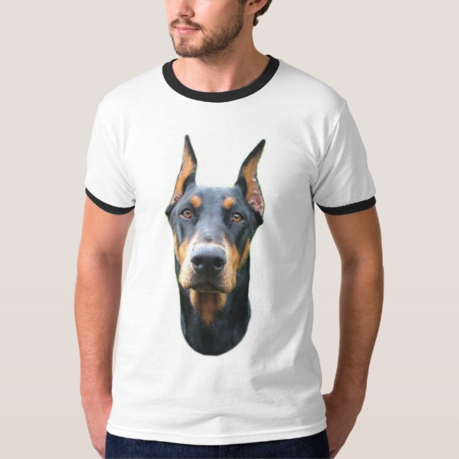 Camiseta Pinscher del Doberman (Anverso)