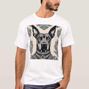 Camiseta Pinscher Doberman