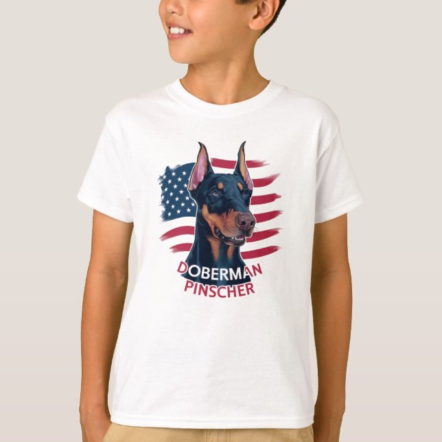 Camiseta Pinscher Doberman (Anverso)