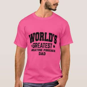 Camiseta Pinscher Dog Dad