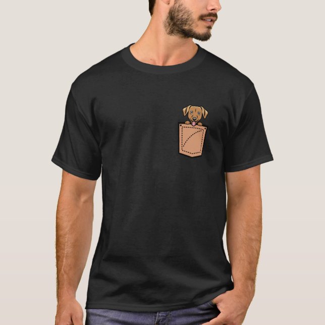 Camiseta Pinscher Miniatura Perro de Bolsillo (Anverso)