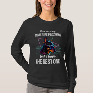 Camiseta Pinschers en miniatura del perro de Pinscher
